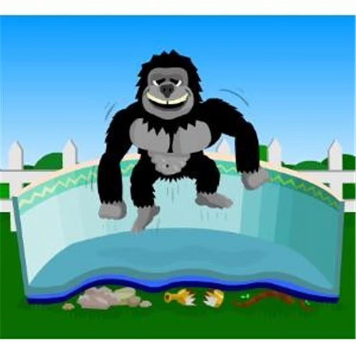 Gorilla Floor Padding 16' x 32' Rect. N548