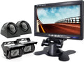 Backup Camera with Monitor Split Screen Wired 4 Channels M6689