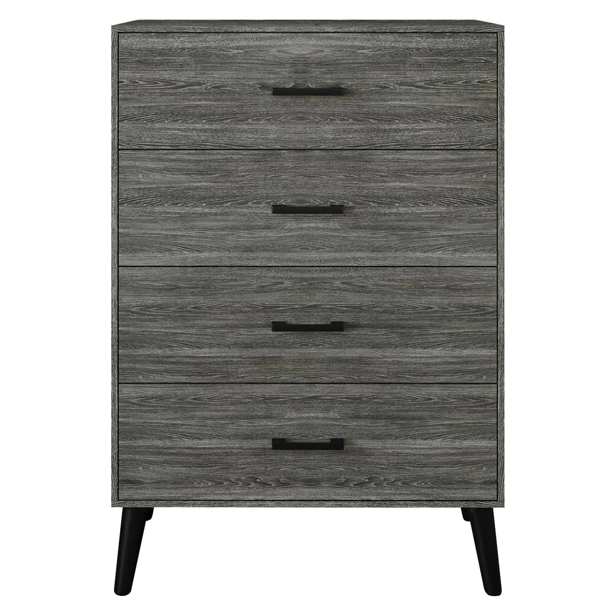 Rustic 4 Drawer Wooden Dresser F546