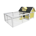 Outdoor Wooden Chicken Coop with Ramp G512