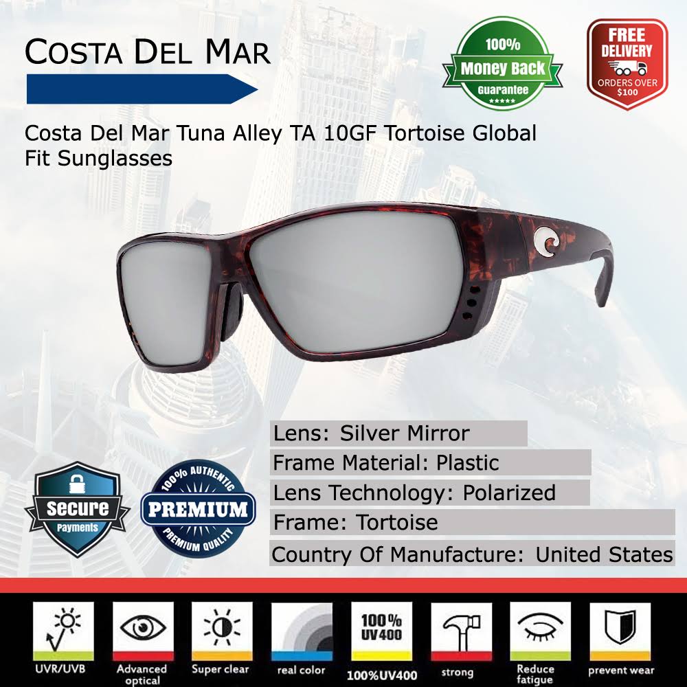 Tortoise Silver Lens Sunglasses B550722