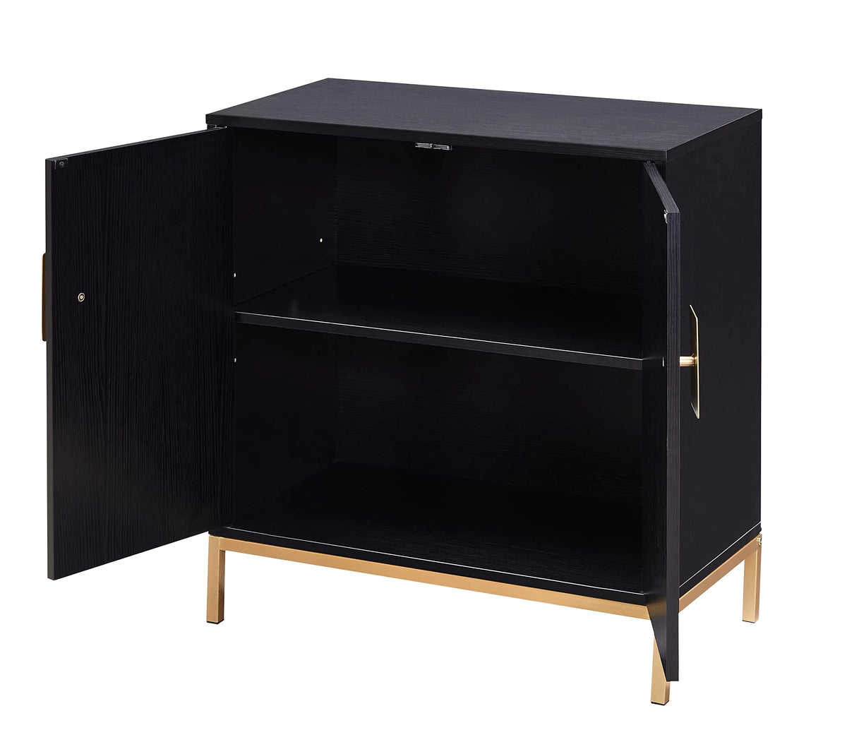 2 Door Modern Wood Accent Cabinet T397
