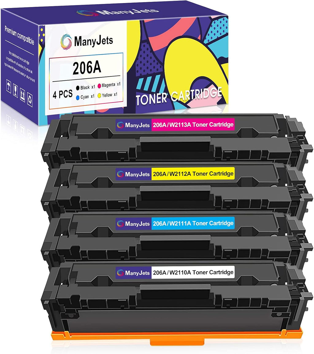 Compatible Toner Cartridge Replacement 4-Pack Black Cyan Yellow Magenta E288192