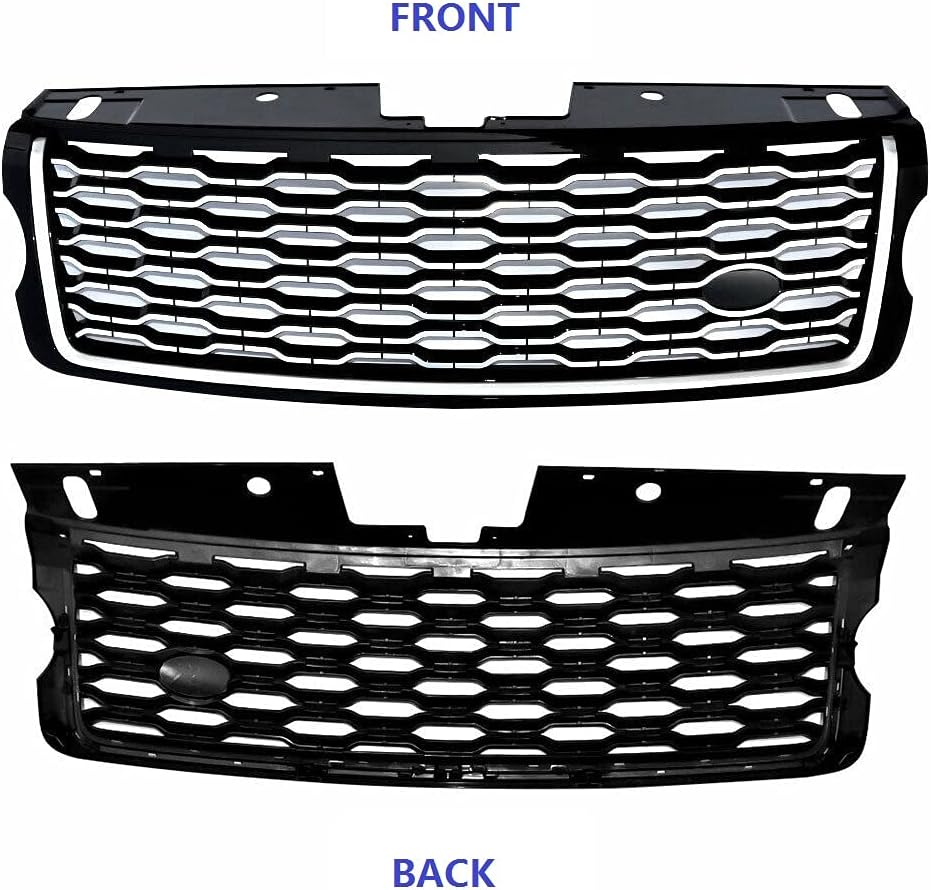Grille Grill Front Bumper Upper Grille Facelift For Land Rover Range Rover Vogue 2013-2017 I325