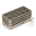 Beige 10 Compartment Half-Size Glass Rack K7562