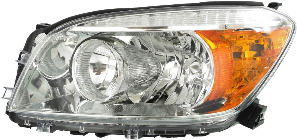 Driver Side Chrome Bezel Headlight Unit for 2006 2007 2008 Toyota RAV4 Y70881