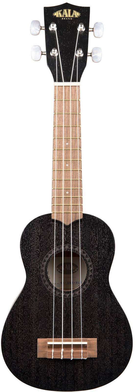 Black Satin Mahogany Soprano Ukulele I226