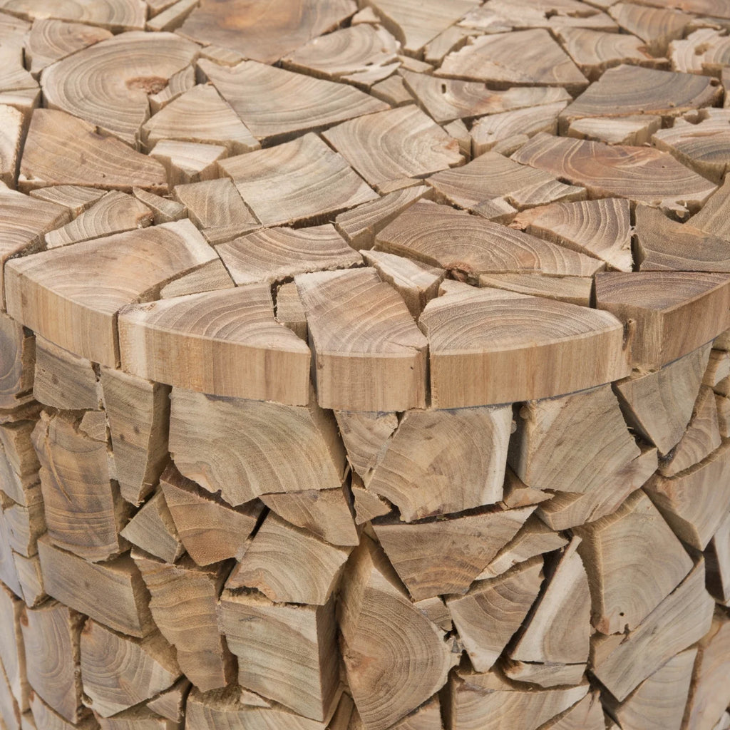 Round Teak Stool R999730