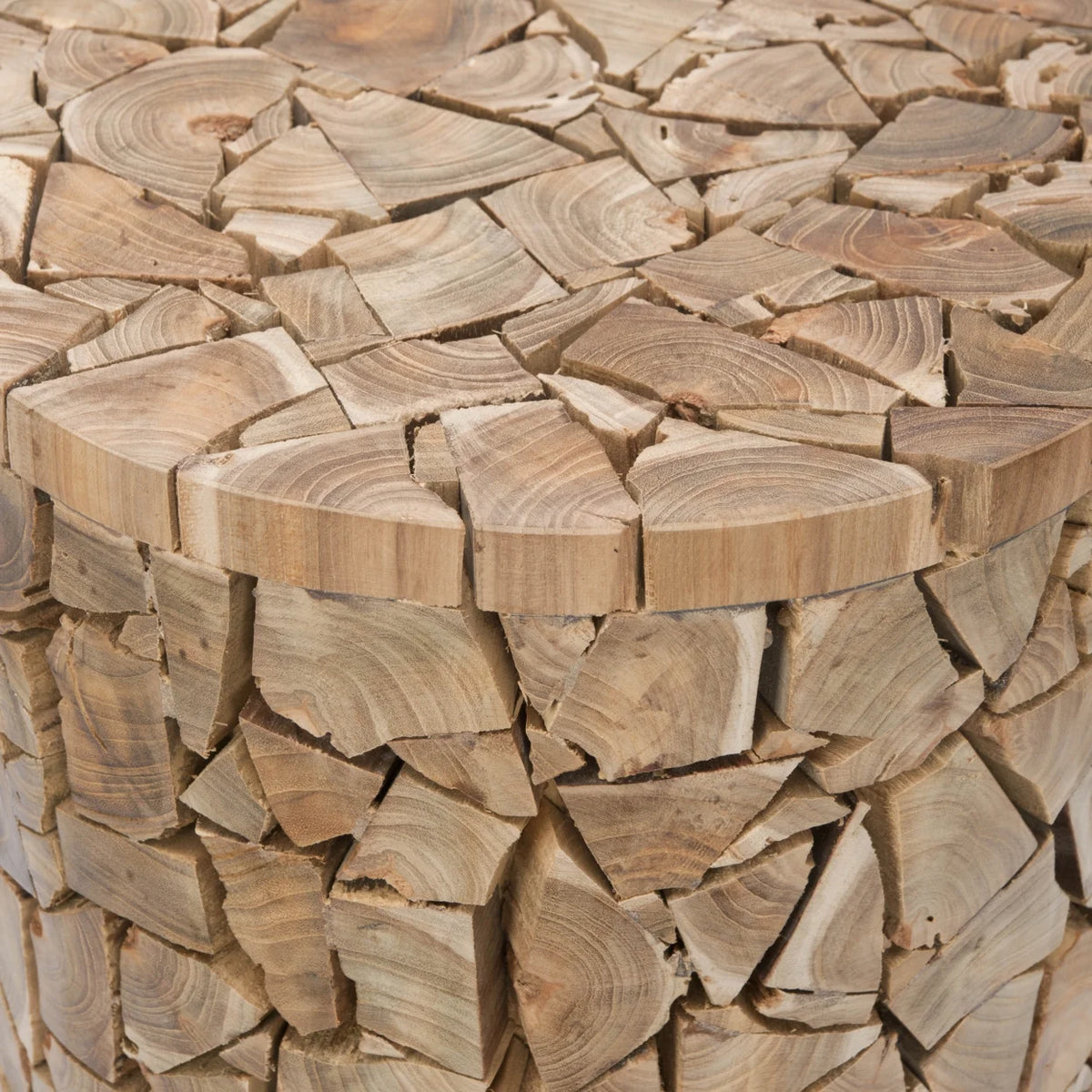 Round Teak Stool R999730