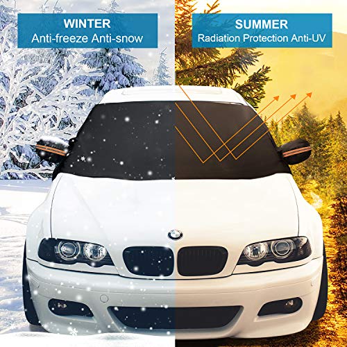 Magnetic Windshield Snow Ice Cover Q84937