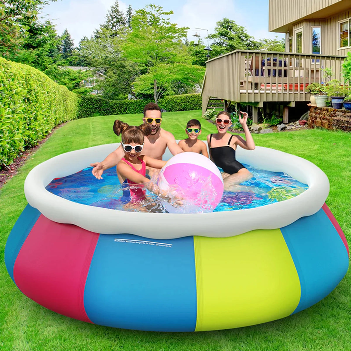10ft x 30in Inflatable Swimming Pool C3669