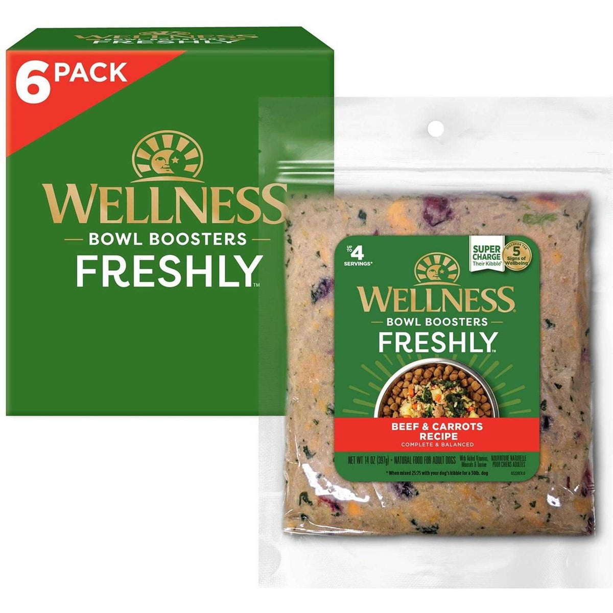 Chicken & Butternut Squash Frozen Dog Food L289077