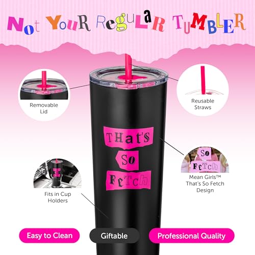 24 oz Stainless Steel Vacuum Insulated Tumbler with Lid and Straw F401960