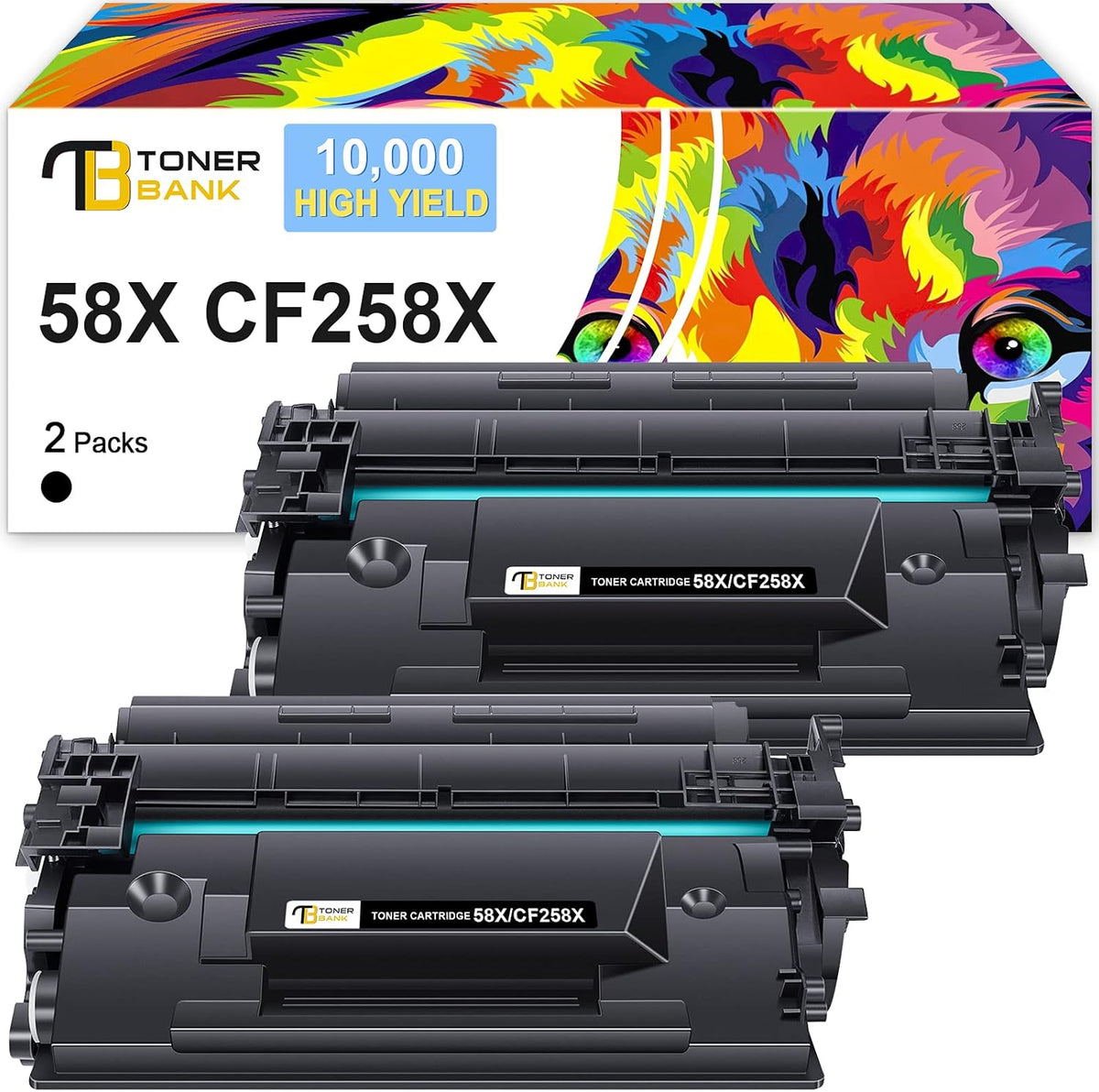 Black 2 Pack Compatible Toner Cartridge Z546