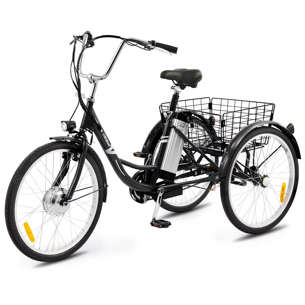 Black 250W 3 Wheel Electric Tricycle Z26712