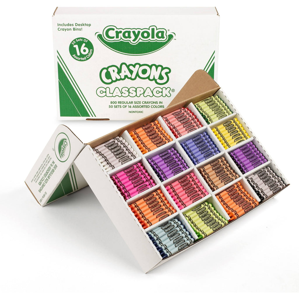16 pack 50 count each Regular Crayons G90877