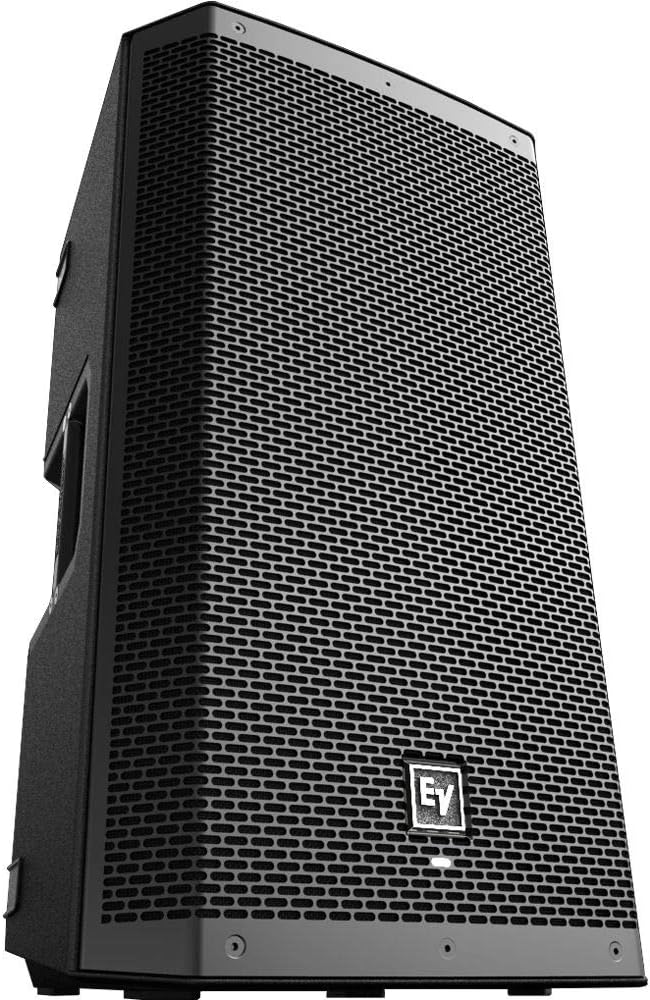 12 2-Way 1000W Bluetooth Powered Loudspeaker with Steel Speaker Stand, Stand Bag and XLR Cable S638010
