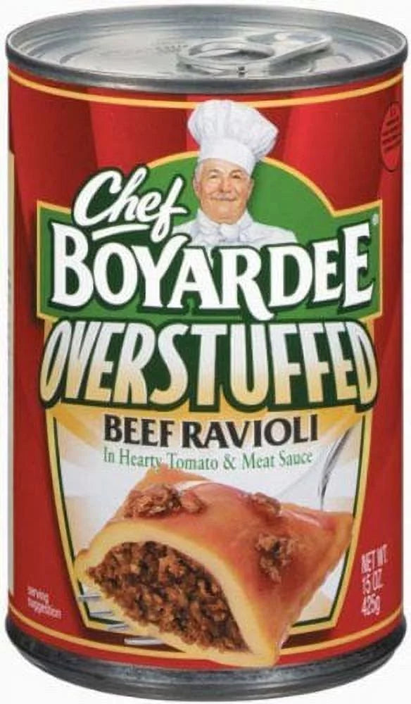 15oz Can Overstuffed Beef Ravioli (Pack of 6) C3045