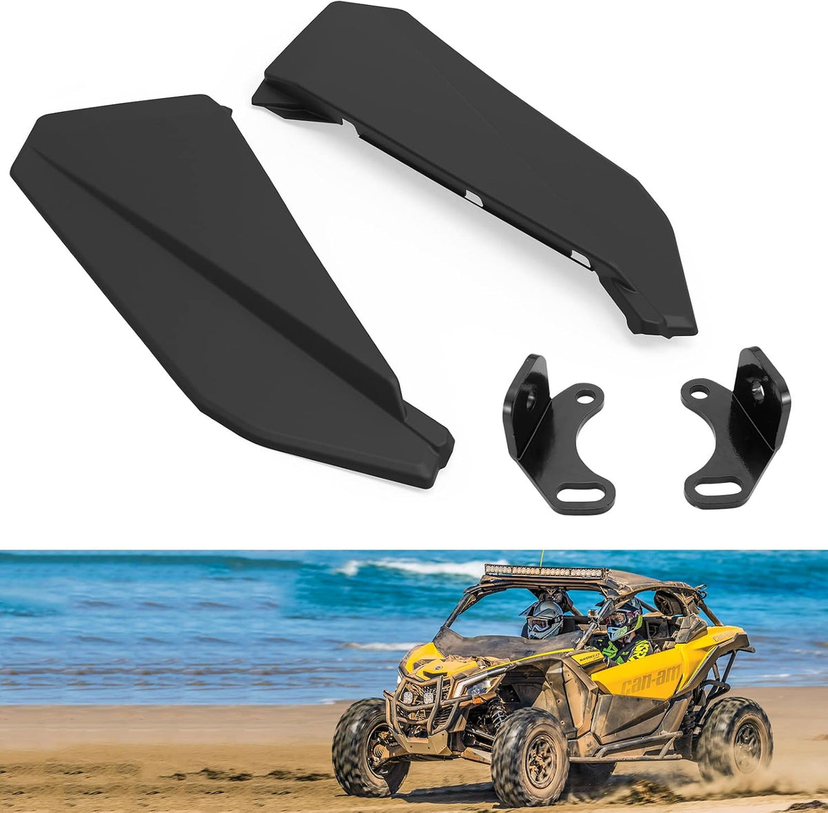 Lower Door Panels Inserts with Metal Frame Door Latches L2886