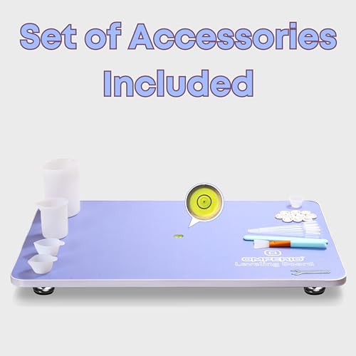 Extra Large Adjustable Leveling Table for Epoxy Resin (Blue) M286
