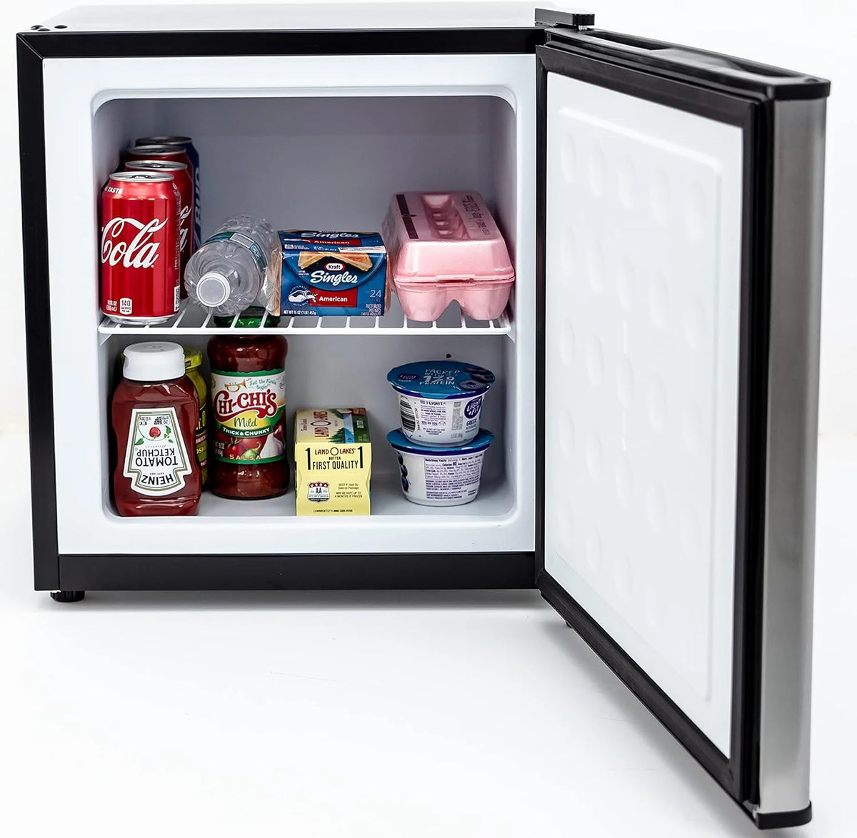 1.4 Cu. Ft Black Convertible Refrigerator Freezer B12287