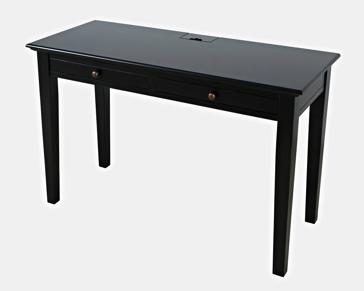 48" Two Drawer USB Charging Desk Q45407