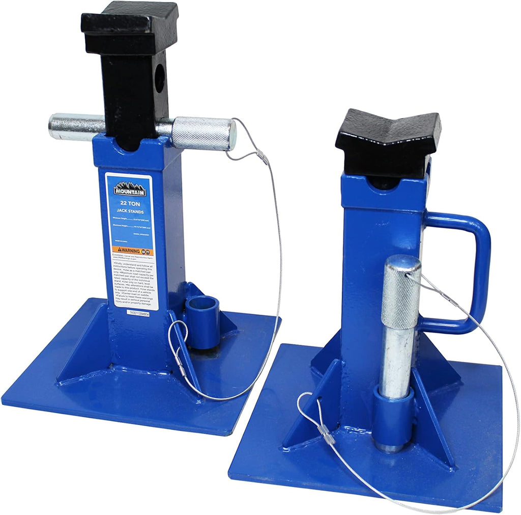 12 Ton Steel Jack Stands (Pair) J1940