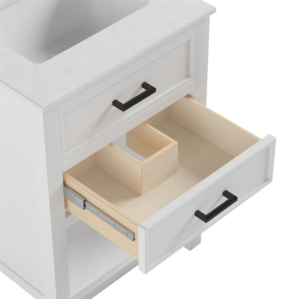 24 Inch Bathroom Vanity with Ceramic Sink X12194