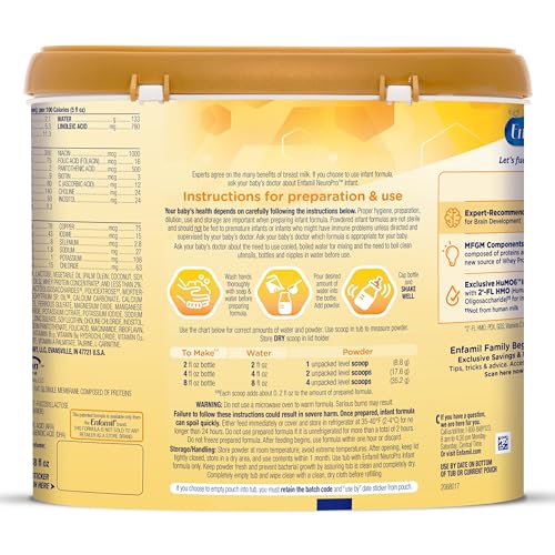 124.2 oz Milk-Based Baby Formula M833876