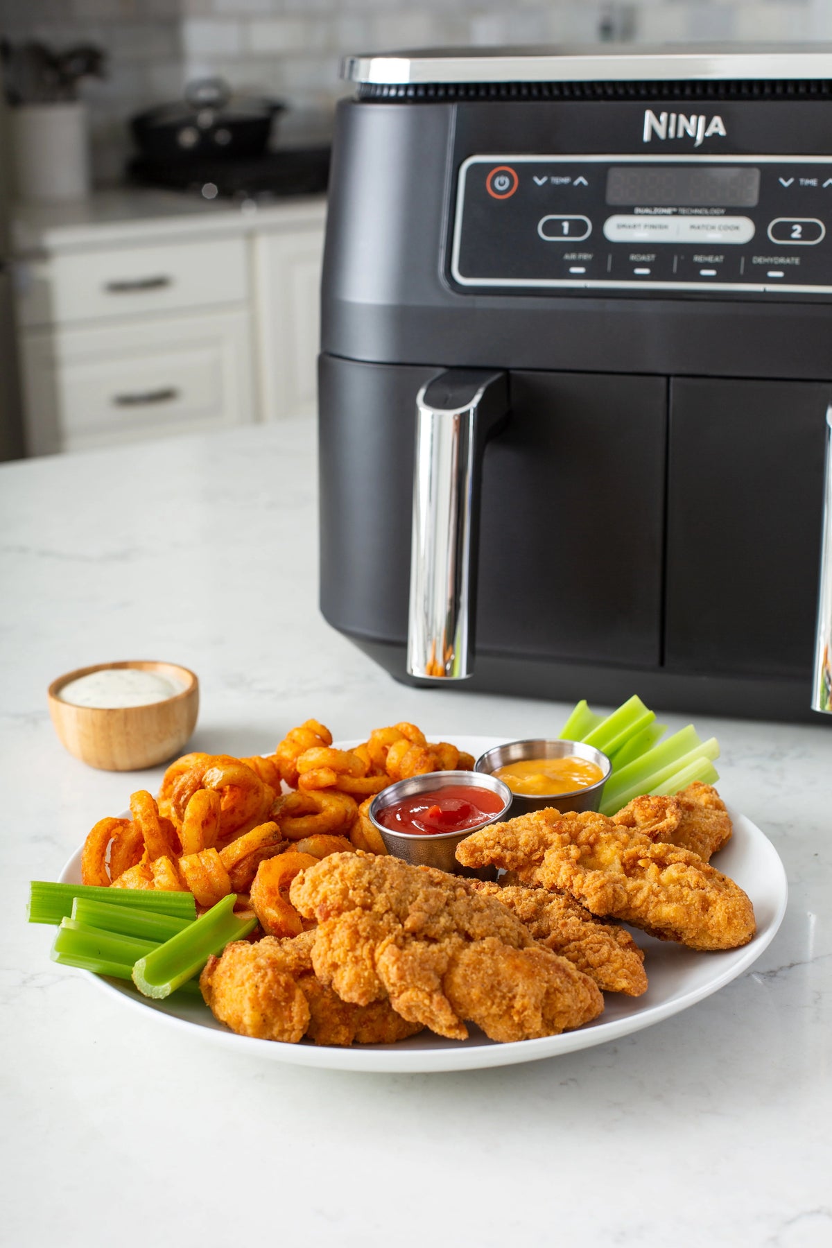 8-Quart 2-Basket Air Fryer K2371