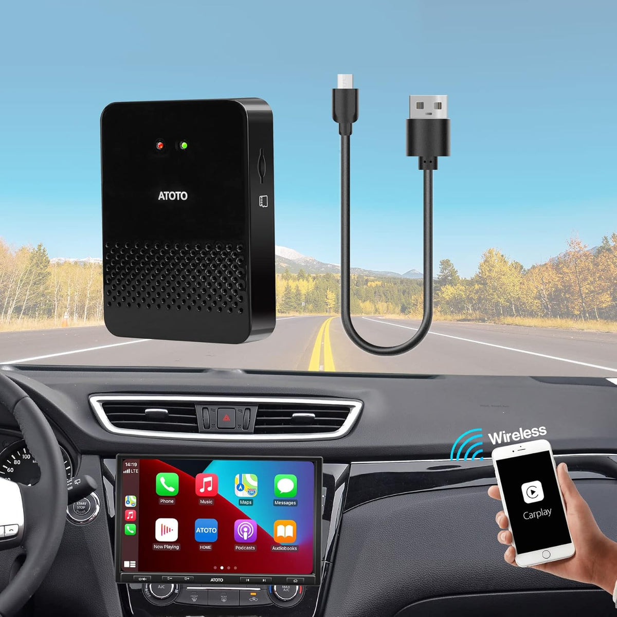 Wireless CarPlay Adapter Y2636
