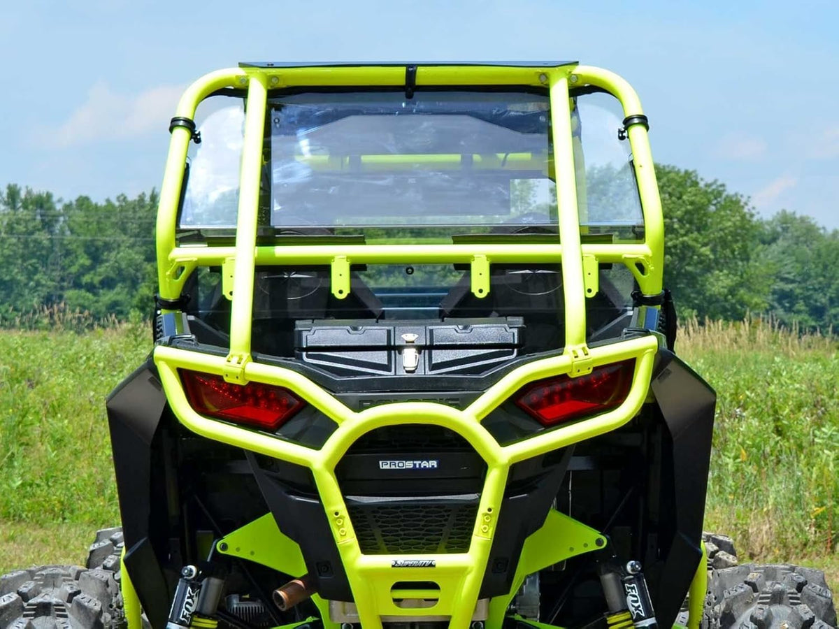 Rear Windshield for Polaris RZR 900, 1/4” Polycarbonate V9155