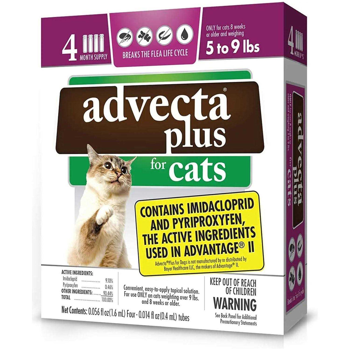 Flea Protection for Small Cats V40768