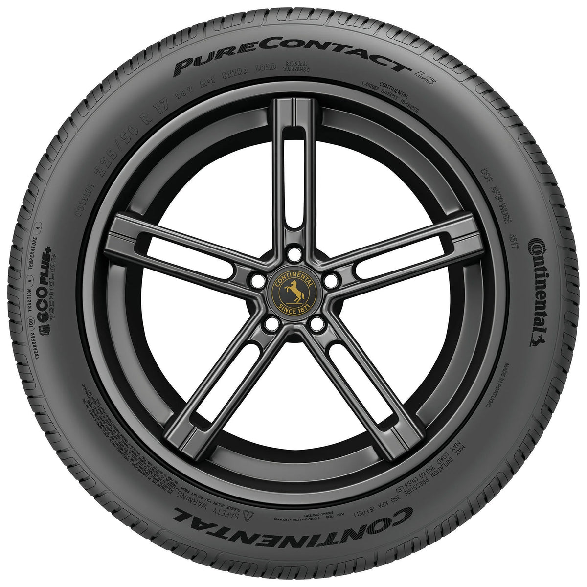 All Season 225/45R17 91V Passenger Tire W299539
