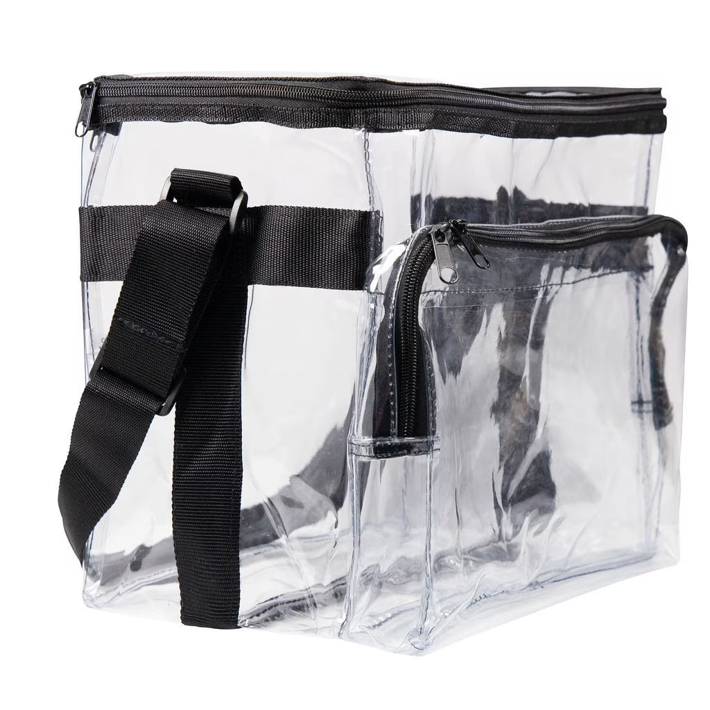 Clear Lunch Bag with Adjustable Straps I7544