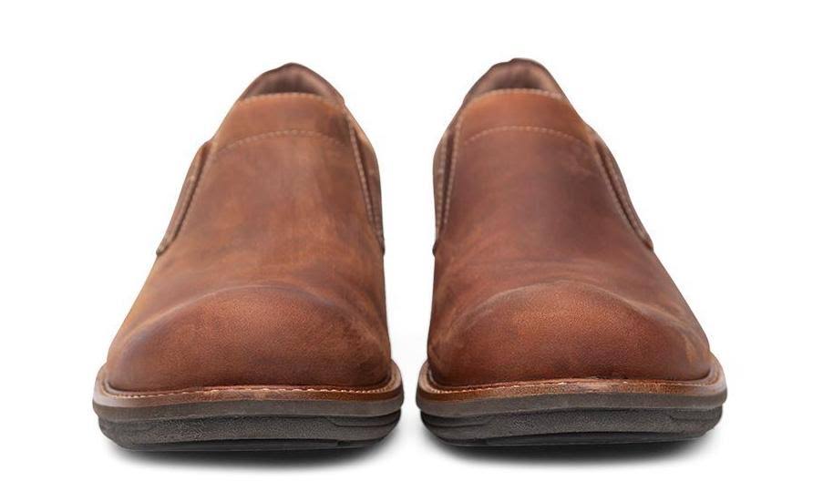 Black Leather Men's Shoes G827