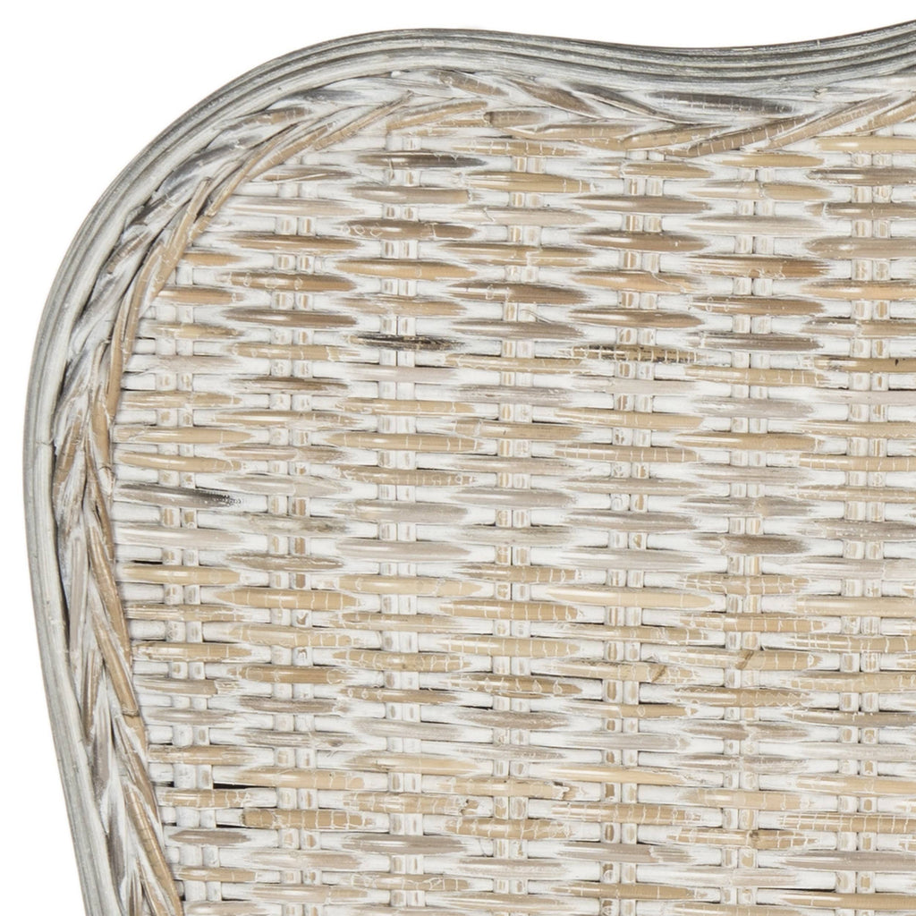 White Washed Headboard (Full) J55704