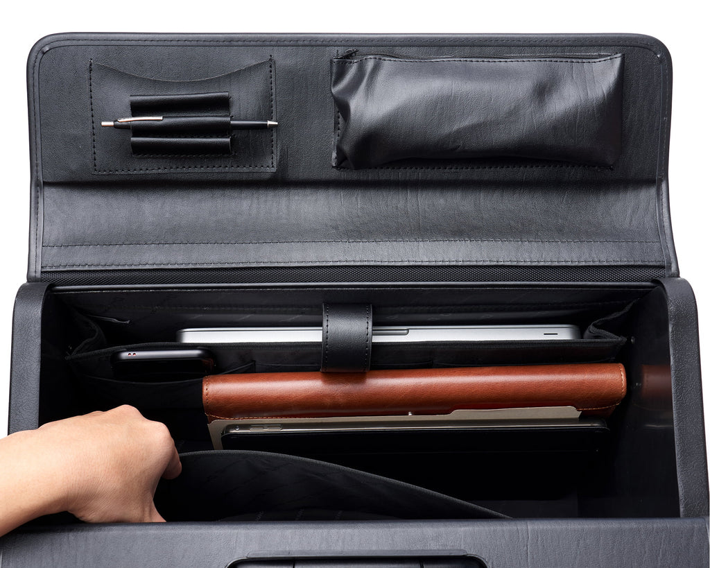 19 Wheeled Briefcase Rolling Case K44860