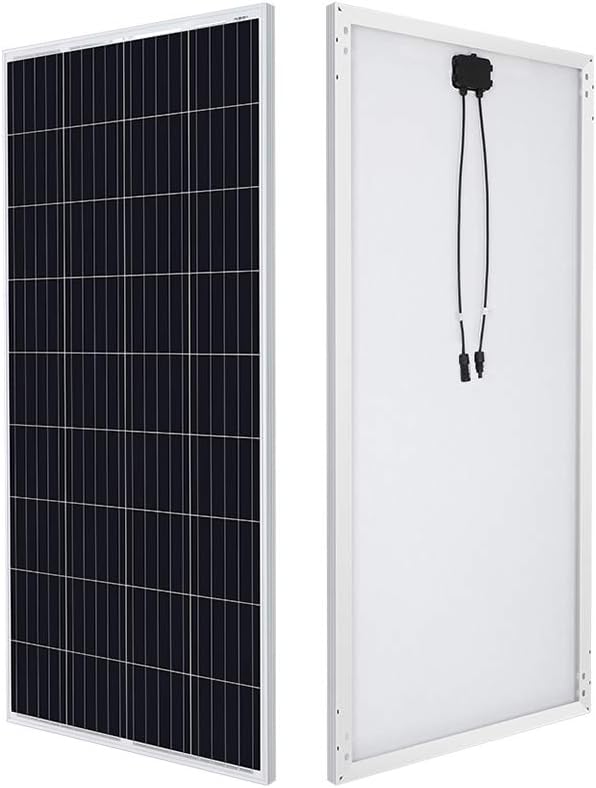 100 Watt 12V Monocrystalline Solar Panel with Solar Connectors B990