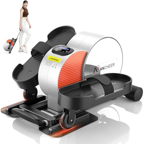 Under Desk Elliptical Machine Portable Mini Leg Exerciser E7656