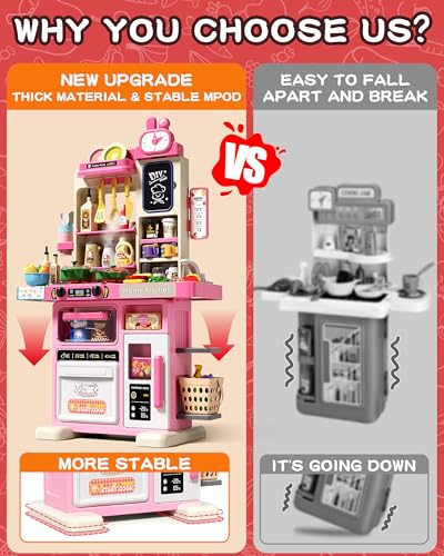 Kids Kitchen Playset with Lights & Sounds K73894