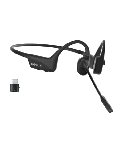 Bone Conduction Bluetooth Stereo Computer Headset with Boom Mic Y84338