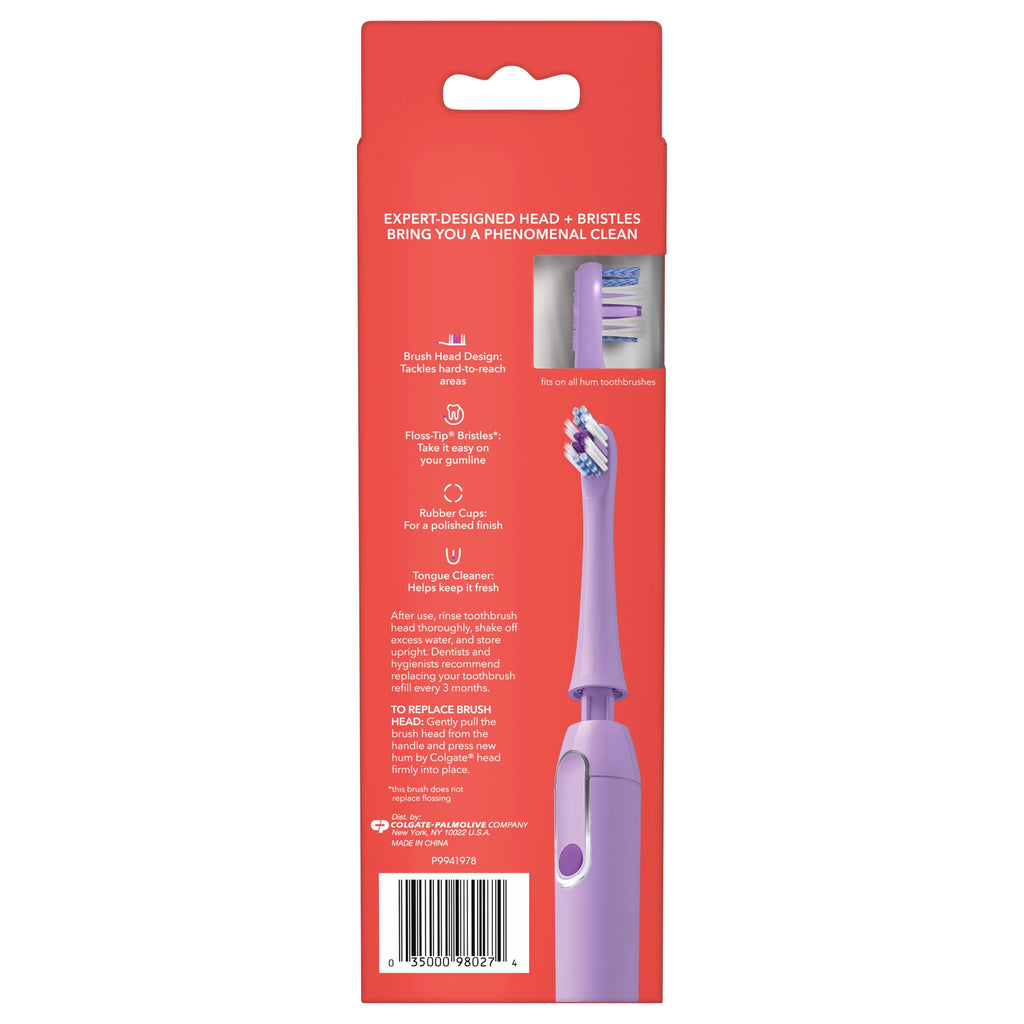 Purple Replacement Toothbrush Heads, 2 Pack H889033