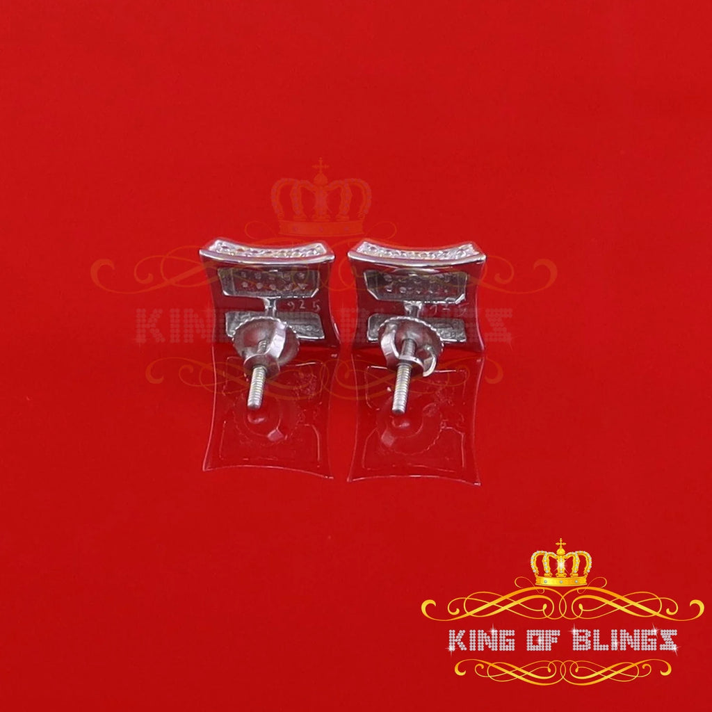 White Kite Stud Earrings Q815719