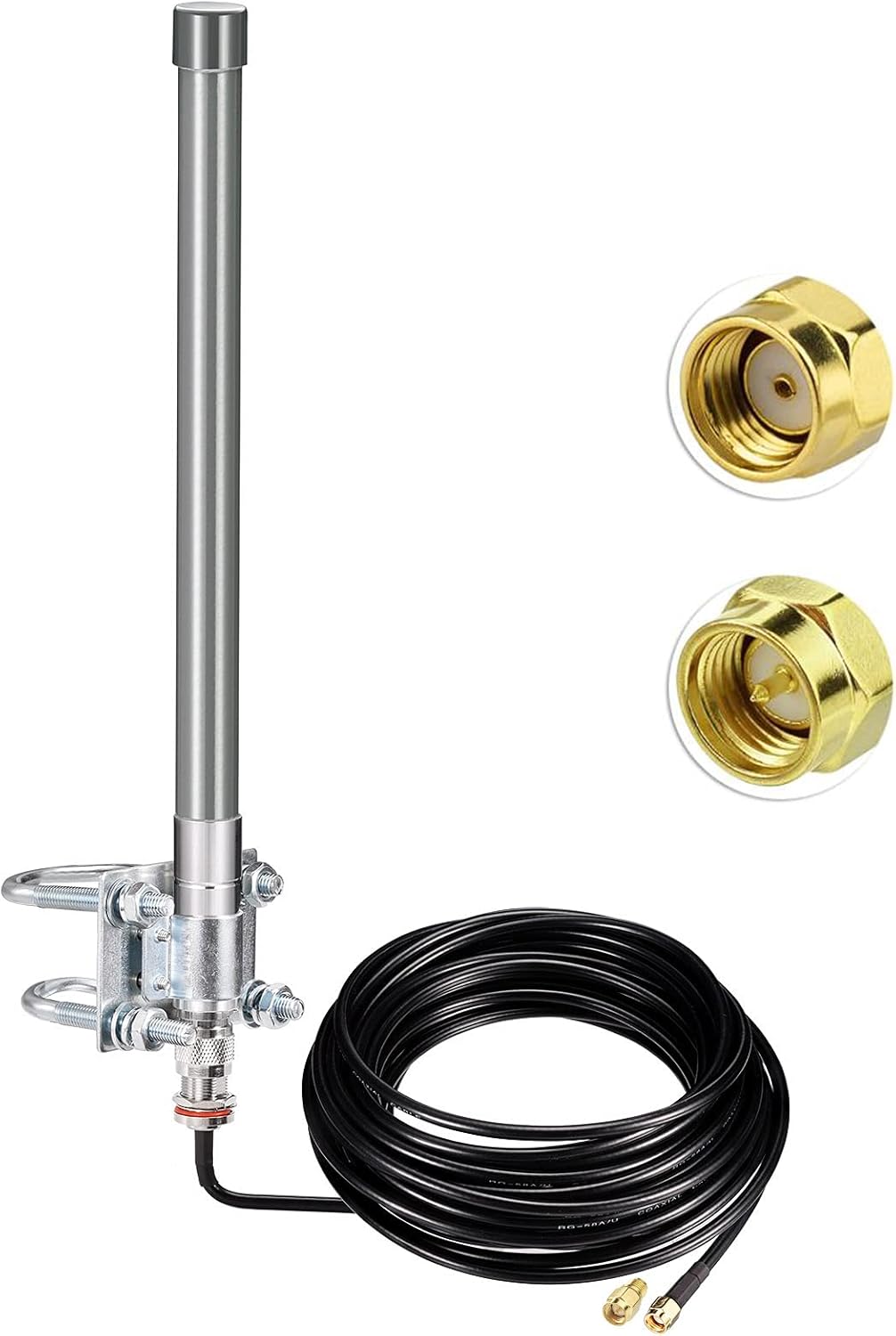 31.5inch 5.8 dBi Omni Fiberglass LoraWan Antenna Pack of 2 C252244