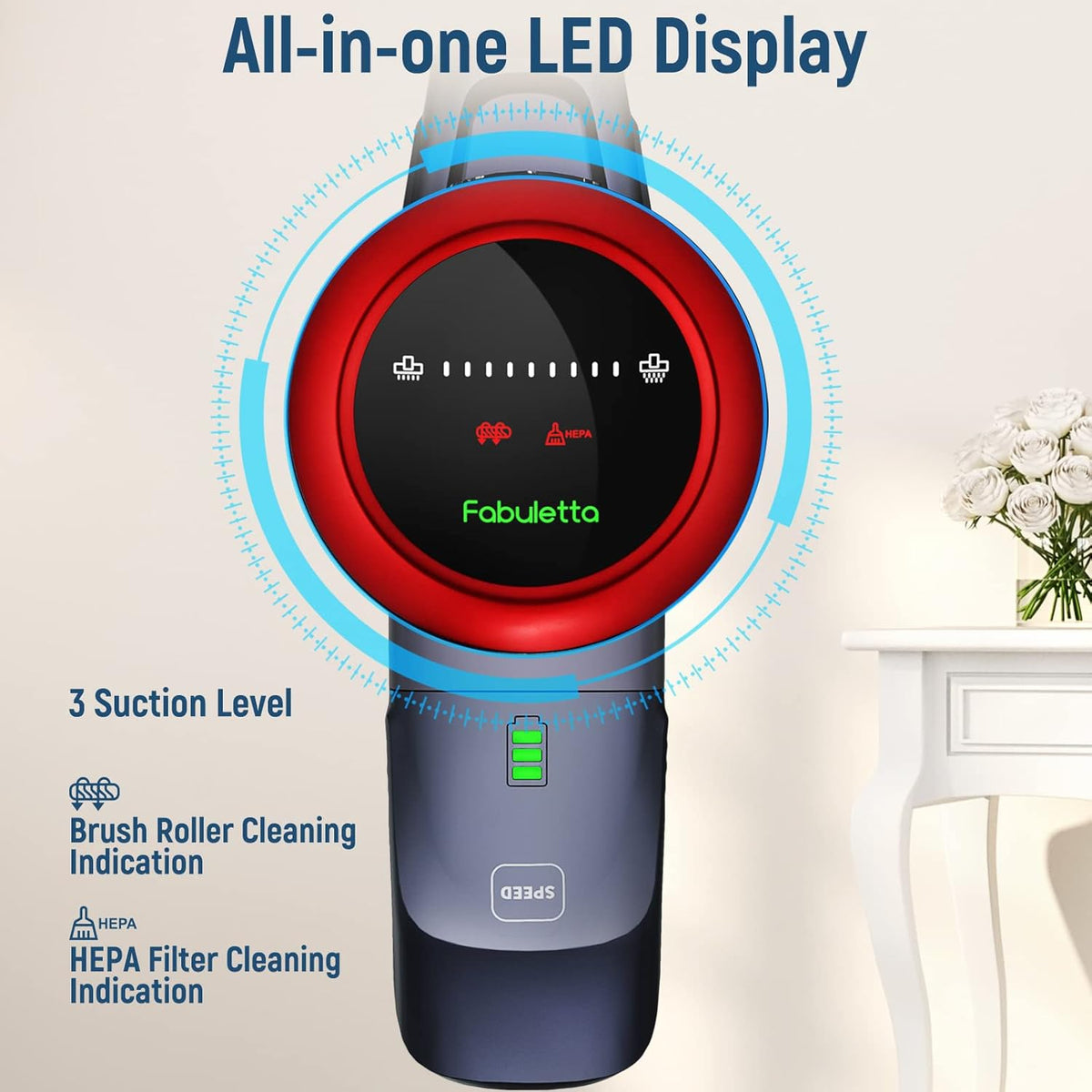 10-in-1 Cordless Stick Vacuum Cleaner A59034
