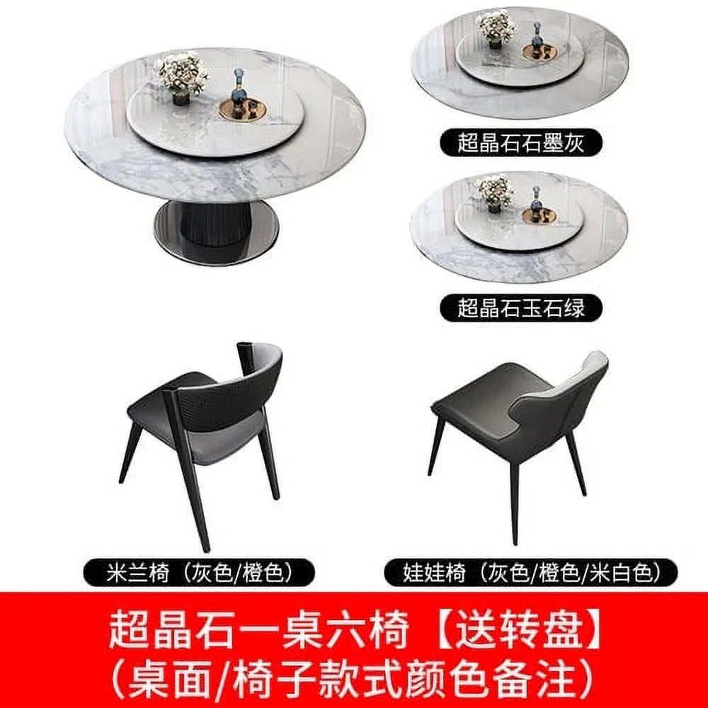 Round Marble Dining Table Y461641