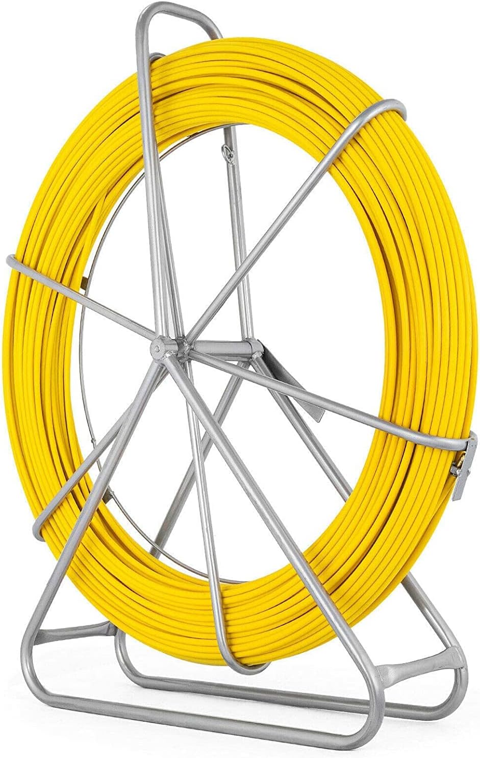 6MM 656FT Fiberglass Fish Tape with Steel Reel Stand B2967