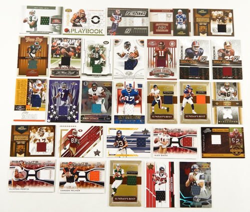 Football Card Relic Autograph Jersey Lot T648