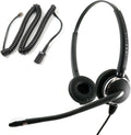 Binaural Headset with Noise Cancelling Mic D7877
